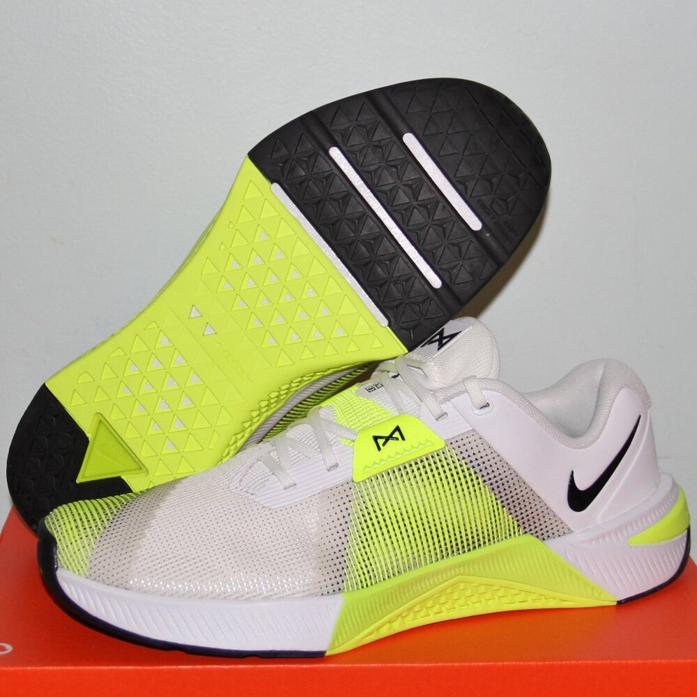 Nike Metcon 10 CrossFit Training Shoes Mens 9 10 White Volt